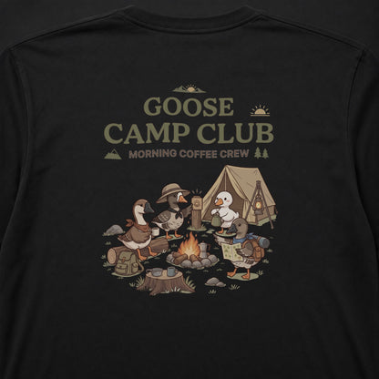 GOOSE CAMP CLUB ガチョウ キャンプ バックプリント長袖Tシャツ