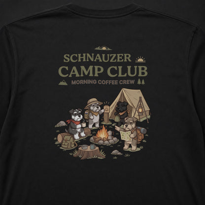 SCHNAUZER CAMP CLUB シュナウザー キャンプ バックプリント長袖Tシャツ