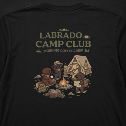 LABRADO CAMP CLUB ラブラドール キャンプ バックプリント長袖Tシャツ