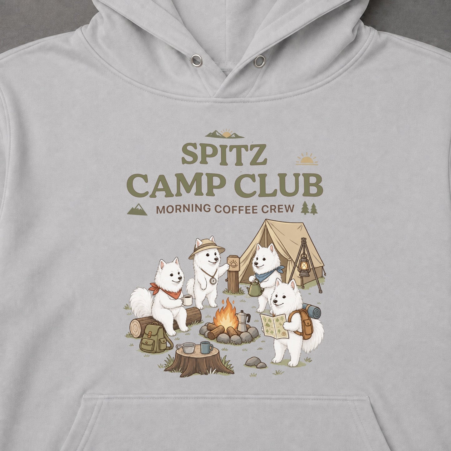 SPITZ CAMP CLUB 日本スピッツ キャンプパーカー