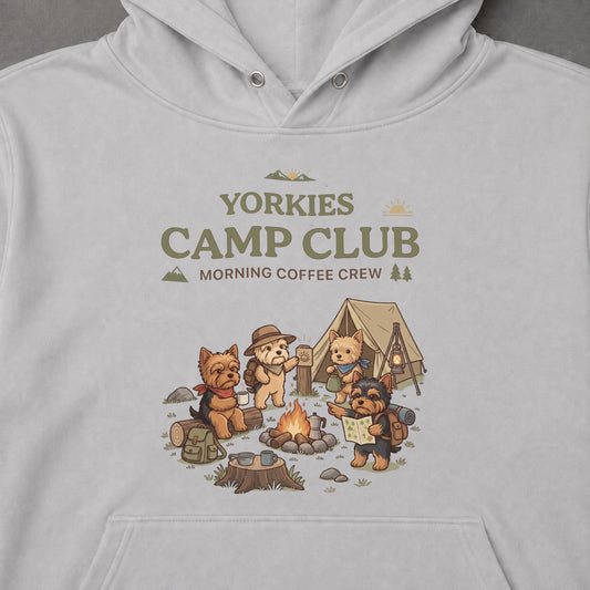YORKIES CAMP CLUB ヨークシャー・テリア キャンプパーカー