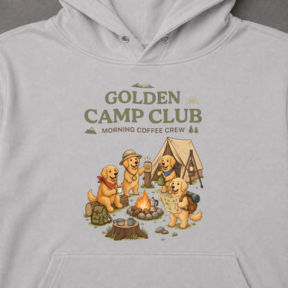 GOLDEN CAMP CLUB ゴールデンレトリバー キャンプパーカー