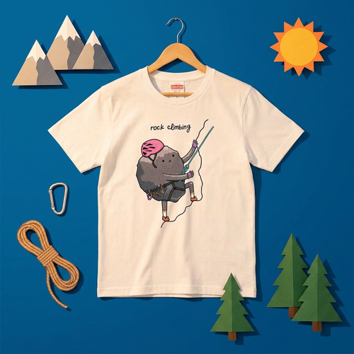 Rock Climbing And Hiking Graphic T-Shirt