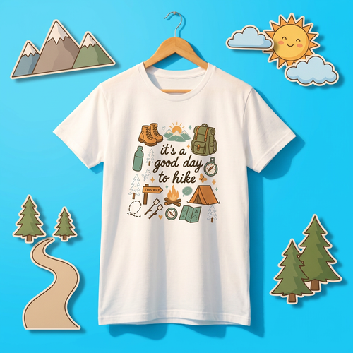 Its A Good Day To Hike Graphic T-Shirt