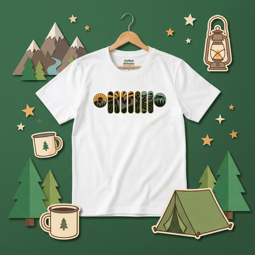 Vintage Outdoor Nature Mountain Camping T-Shirt