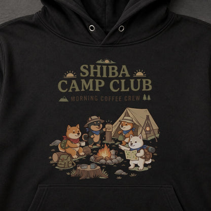 SHIBA CAMP CLUB 柴犬 キャンプパーカー