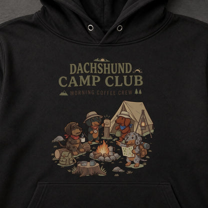 DACHSHUND CAMP CLUB ダックスフンド キャンプパーカー