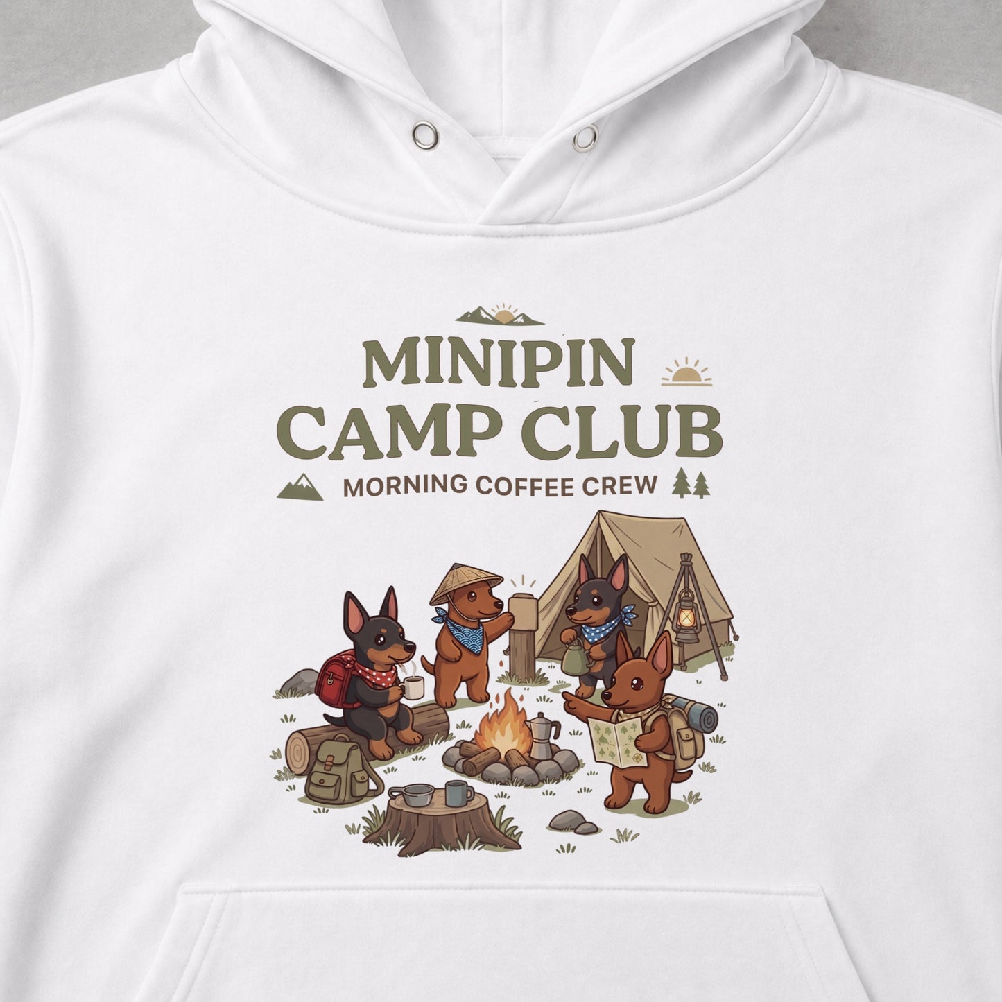 MINIPIN CAMP CLUB ミニピン キャンプパーカー