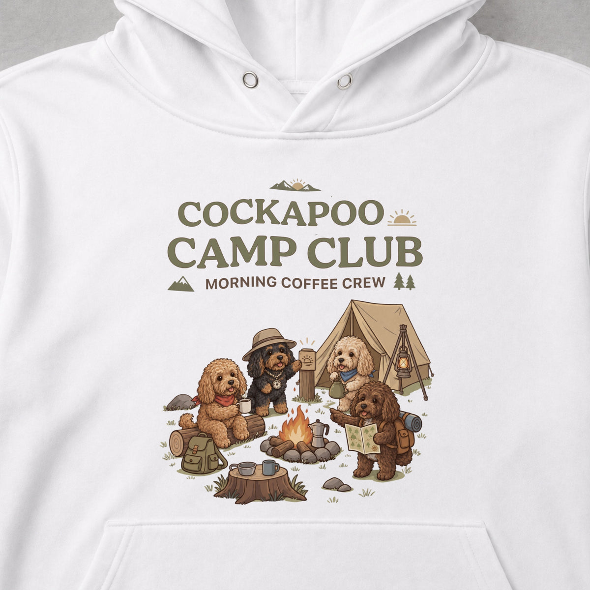 COCKAPOO CAMP CLUB コッカプー キャンプパーカー