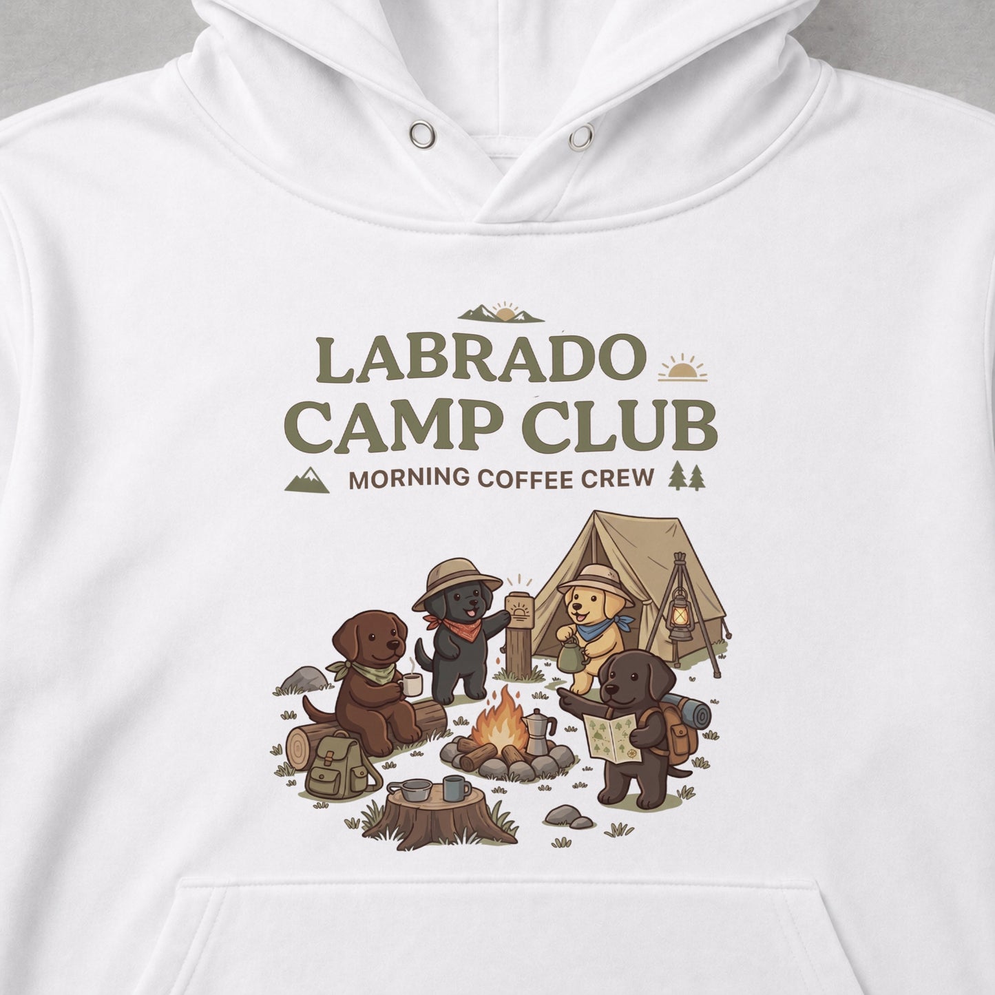 LABRADO CAMP CLUB ラブラドール キャンプパーカー