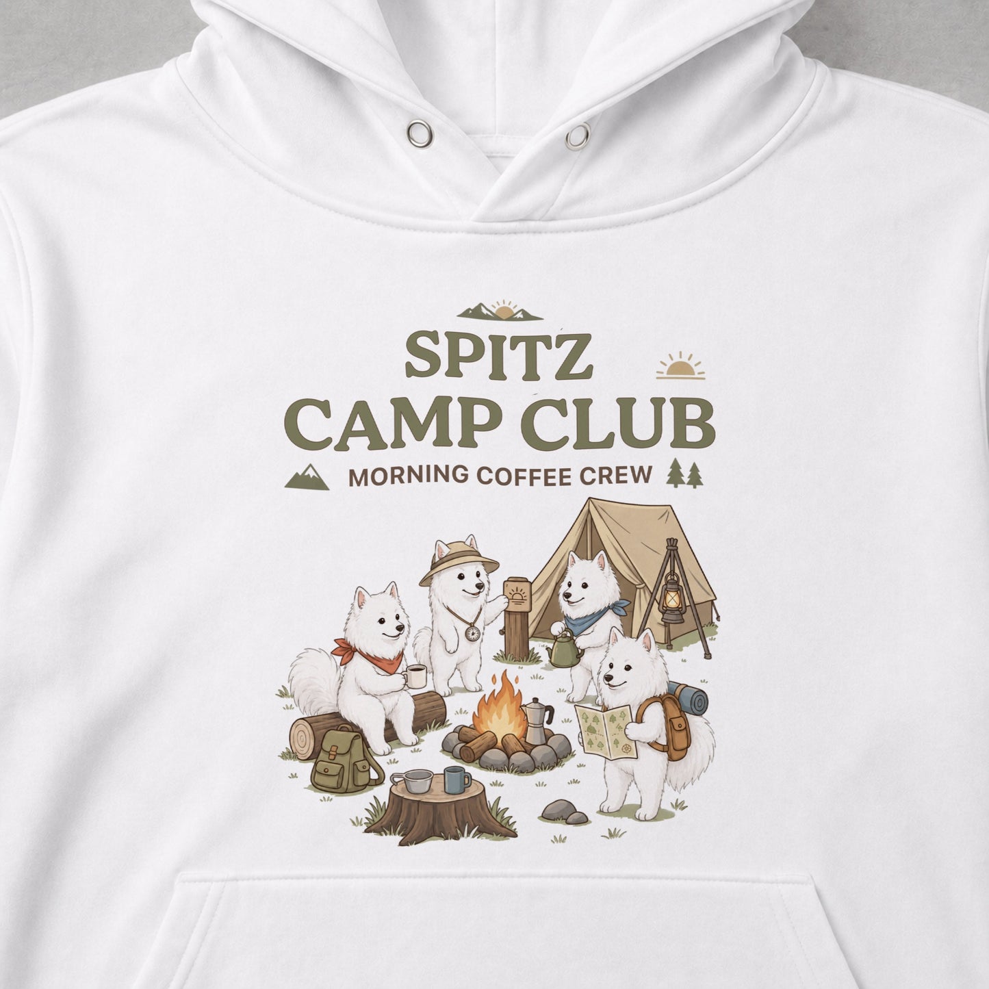 SPITZ CAMP CLUB 日本スピッツ キャンプパーカー
