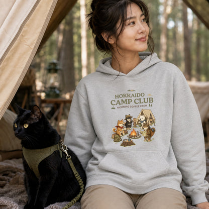 HOKKAIDO CAMP CLUB 北海道犬 キャンプパーカー